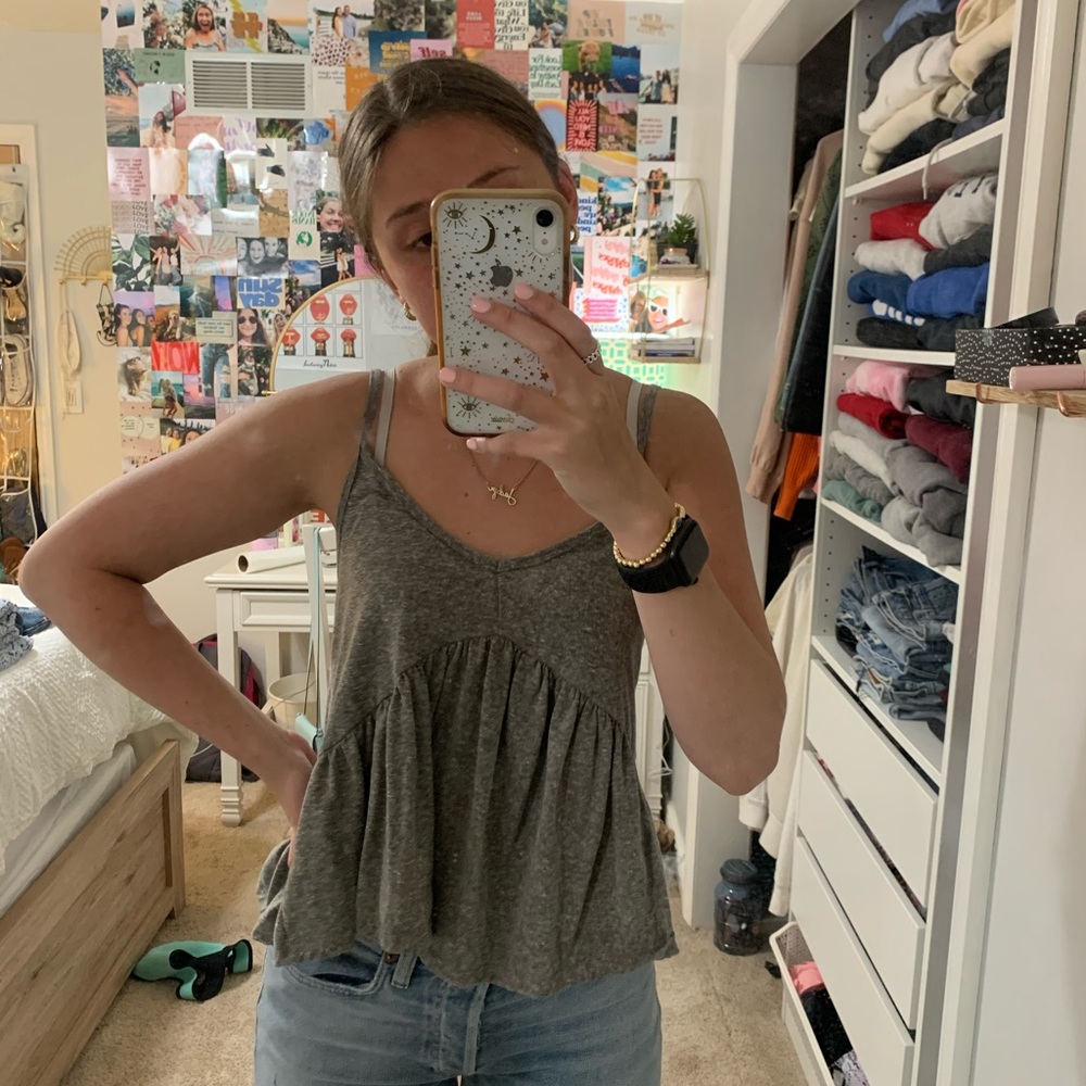 urban Outfitters Grey Tank Top